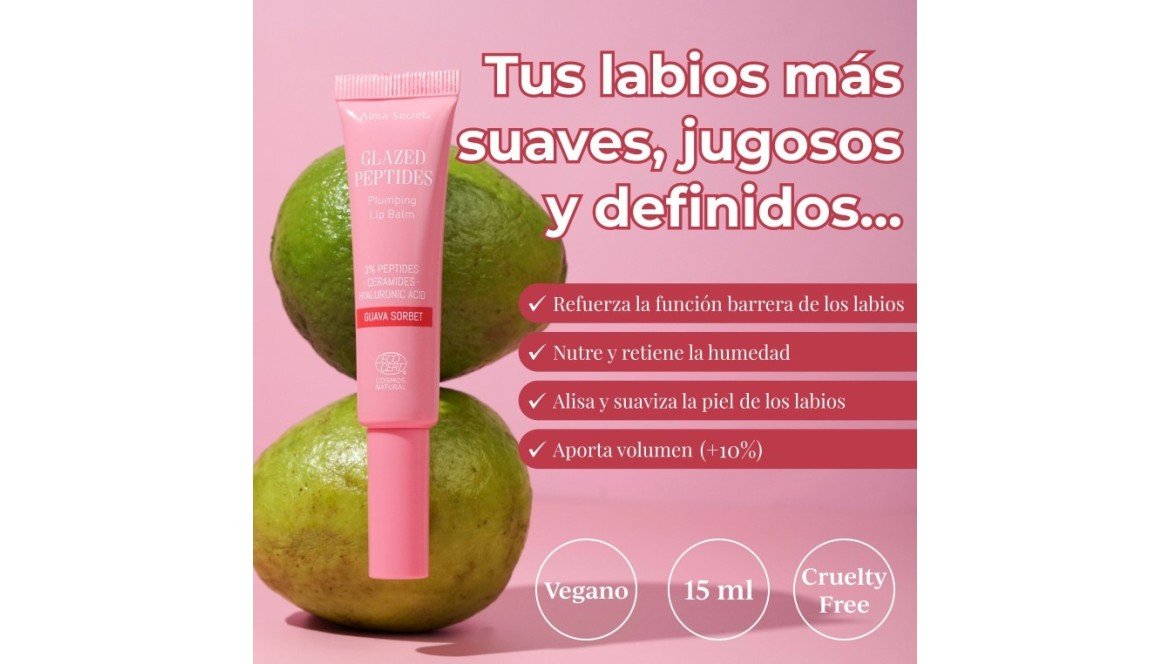 Glazed Peptides Lip Balm