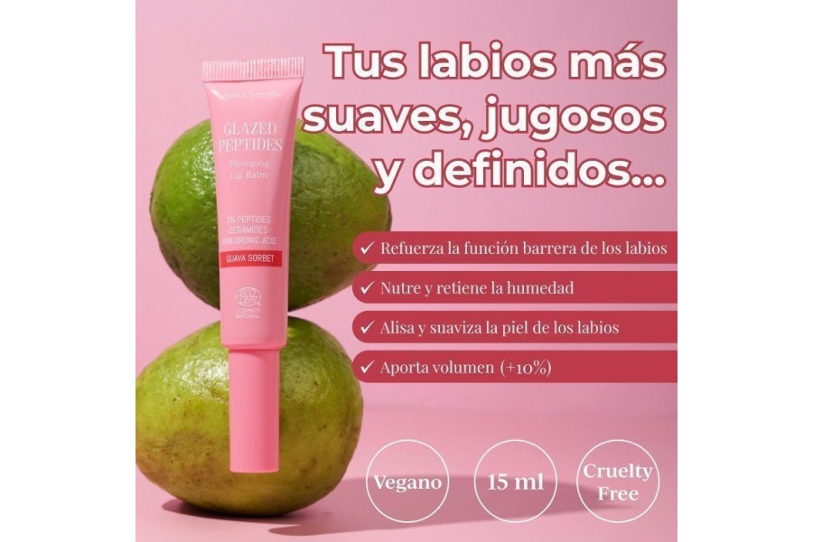 Glazed Peptides Lip Balm